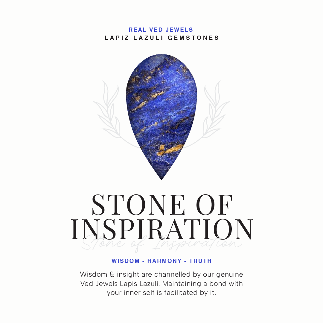 Lapis Lazuli Necklace Divinity- Rose Gold