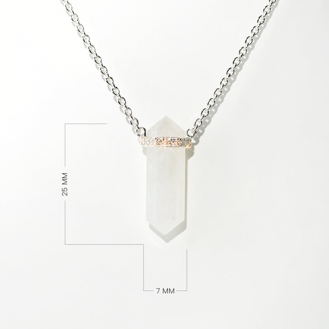 Moonstone Necklace Dream - Sterling Silver