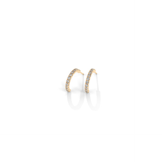 Pavé Ear Cuddle Studs