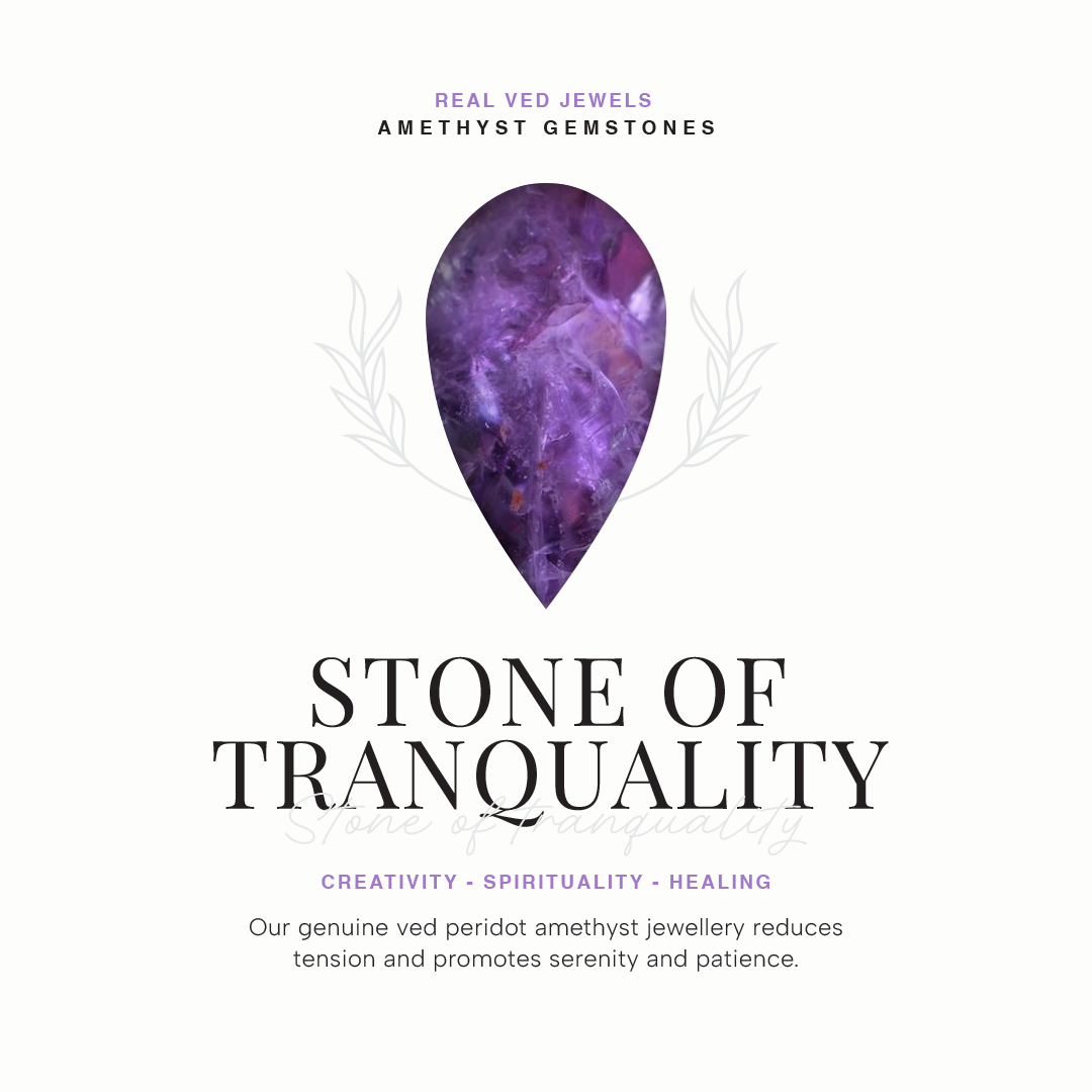 Amethyst Necklace Divinity- Sterling Silver
